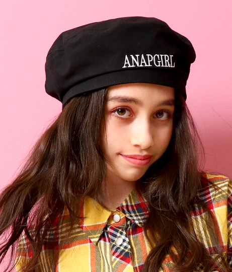 後ろリボンベレー帽 ファッション雑貨 ハット キャップ ニット帽 キャスケット ベレー帽 Anap Girl レディースファッション通販anapオンライン