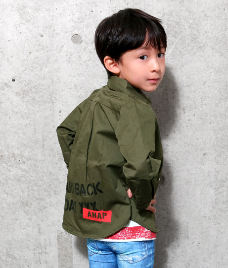 ミリタリーシャツ Anap Kids レディースファッション通販anapオンライン