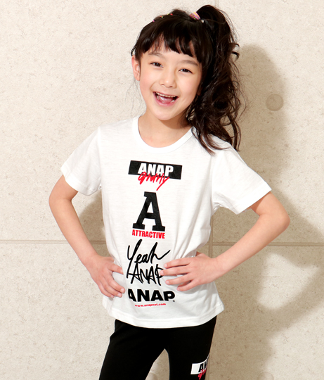 ロゴマークtシャツ Anap Kids レディースファッション通販anapオンライン