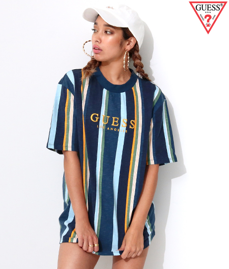 guess go sayer stripe