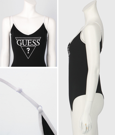 guess bodysuit white