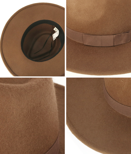 リボンデザインウールハット(ファッション雑貨/ハット・キャップ・ニット帽 ・キャスケット・ベレー帽) | CHILLE