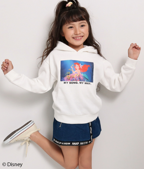 ディズニーコレクション キャラクターデザインフーディ トップス スウェット トレーナー Anap Kids レディースファッション通販anapオンライン