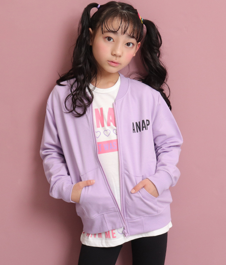 スパンコールブルゾン アウター コート ジャケット ジャケット ブルゾン Anap Kids レディースファッション通販anapオンライン