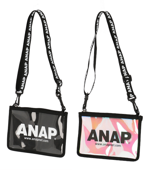クリアサコッシュ バッグ 鞄 小物 ショルダーバッグ Anap Kids レディースファッション通販anapオンライン