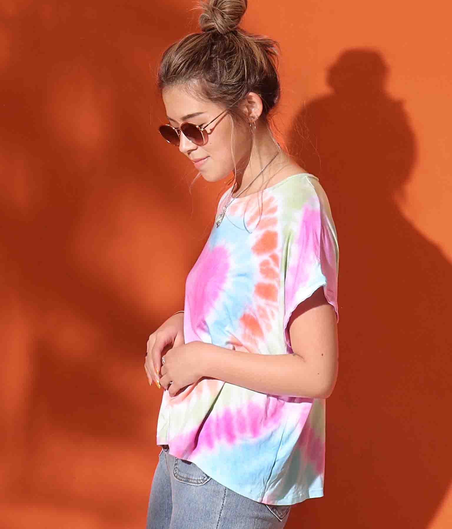 パステルタイダイtシャツ トップス Tシャツ Anap Mimpi レディースファッション通販anapオンライン