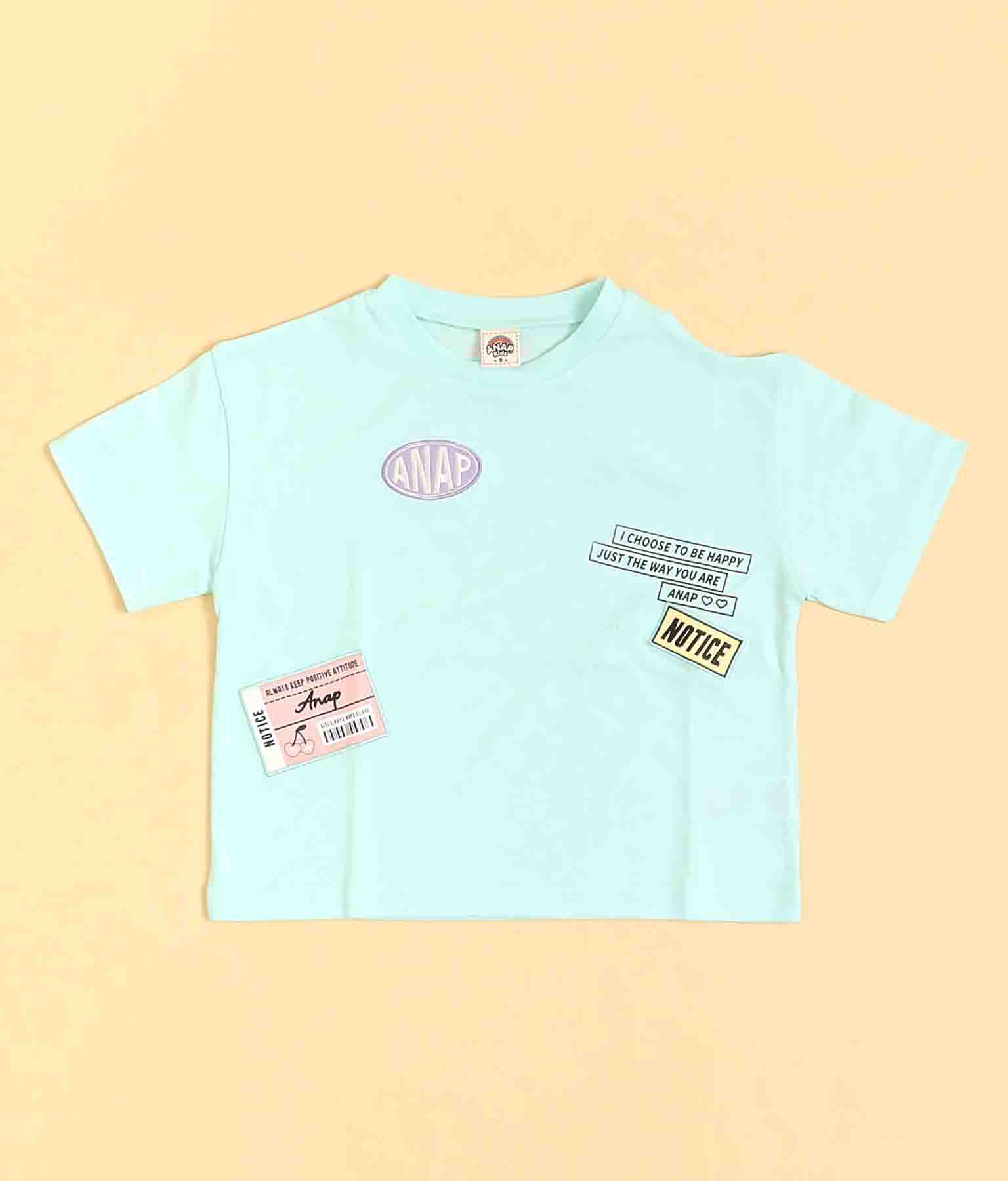 チケット付肩あきTシャツ(トップス/Tシャツ) | ANAP KIDS
