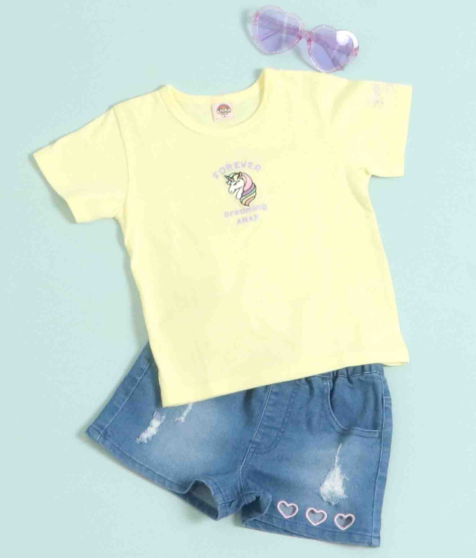ユニコーン刺繍Tシャツ(トップス/Tシャツ) | ANAP KIDS