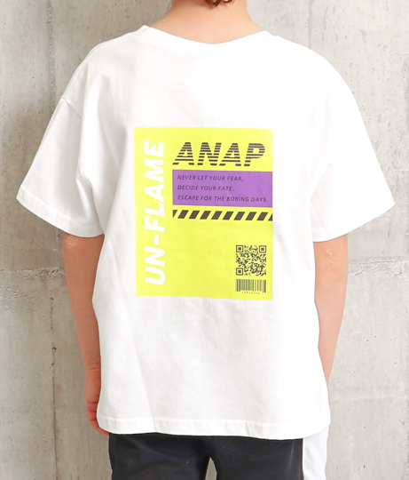 バックシートプリントビッグTシャツ(トップス/Tシャツ) | ANAP KIDS