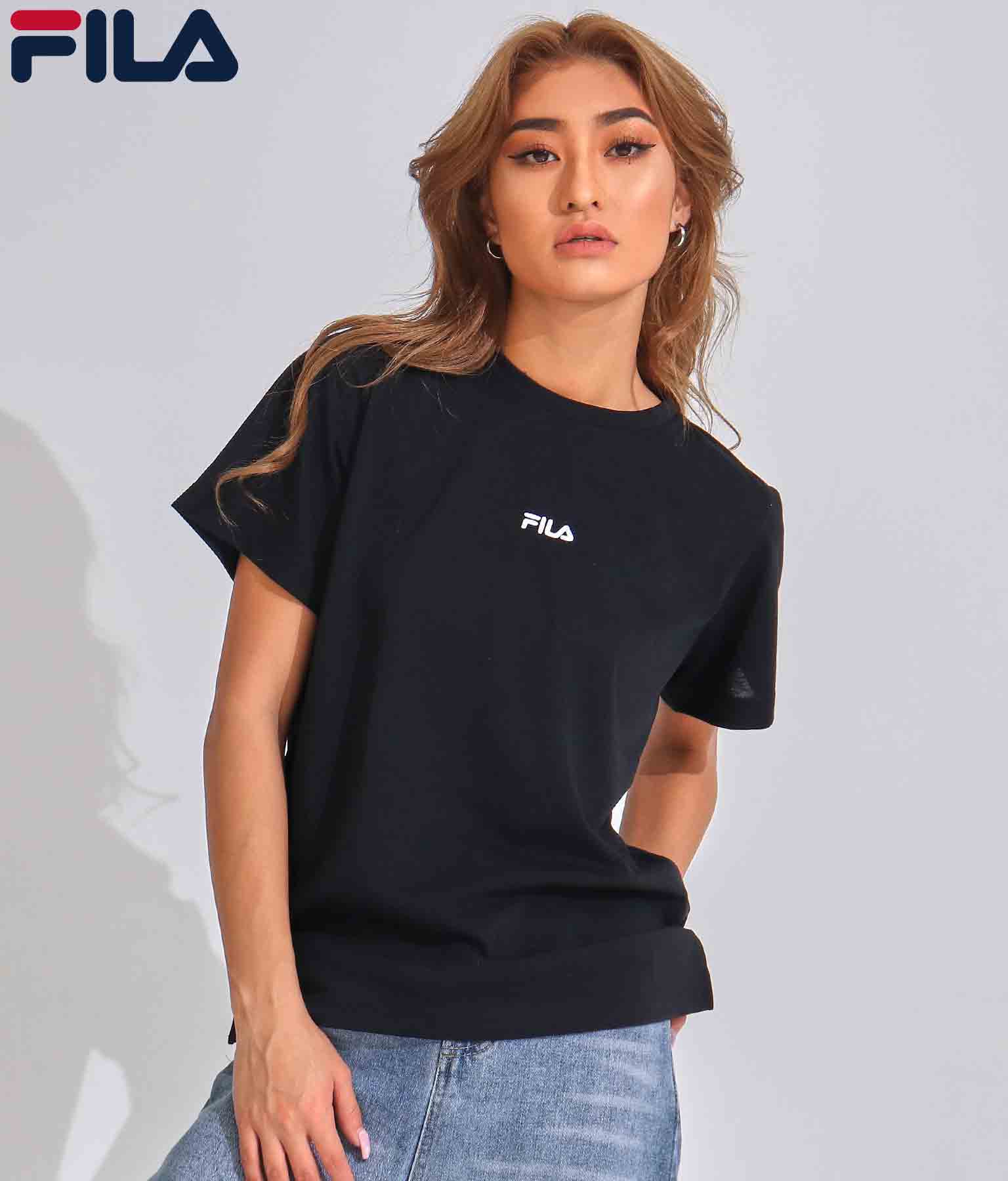 Fila ワンポイント ドライtシャツ トップス Tシャツ Fila2 委託 レディースファッション通販anapオンライン