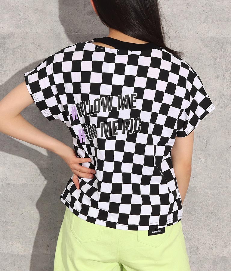 首リングスリットトップス トップス Tシャツ Anap Girl レディースファッション通販anapオンライン