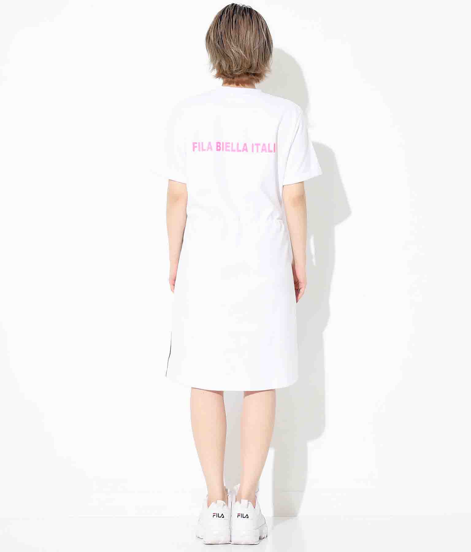 Fila 蛍光ロゴワンピース ワンピース ドレス ミディアムワンピ Fila レディースファッション通販anapオンライン