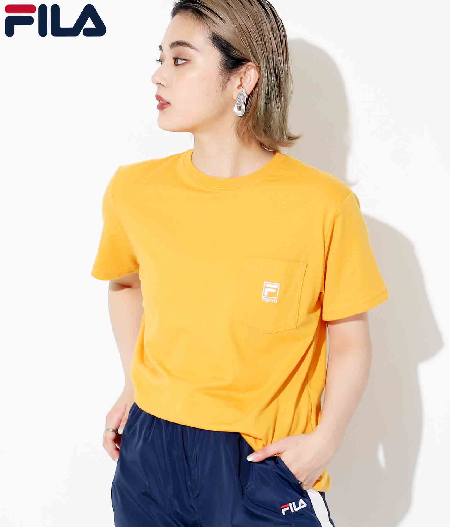 Fila ポケット付きｔシャツ トップス Tシャツ Fila レディースファッション通販anapオンライン