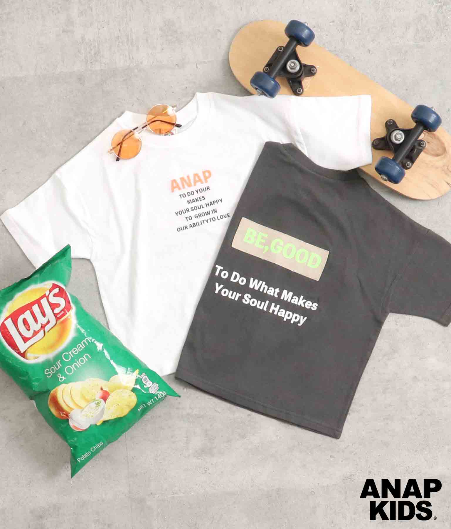 バックネーム付Tシャツ(トップス/Tシャツ) | ANAP KIDS