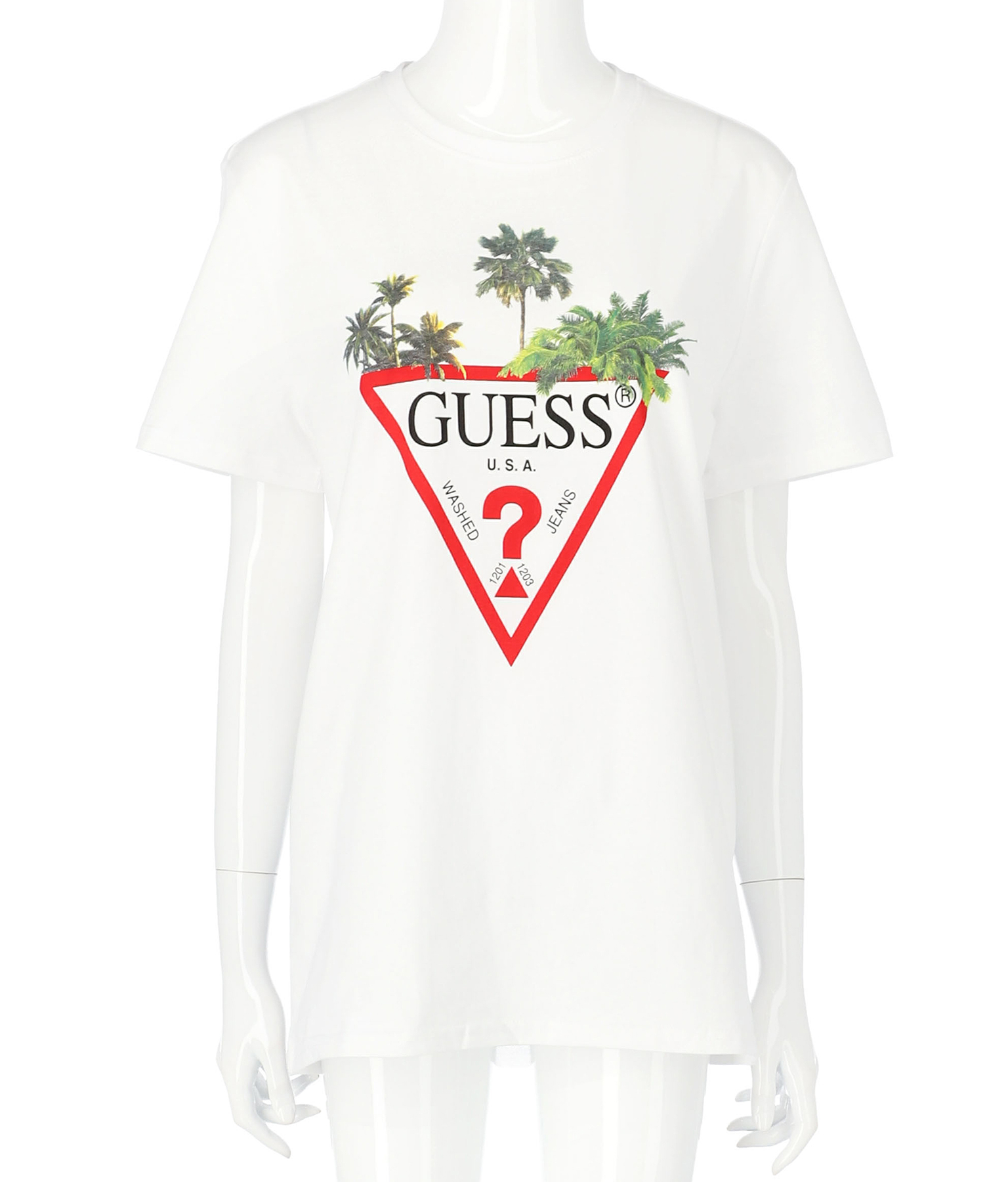 guess triangle tee