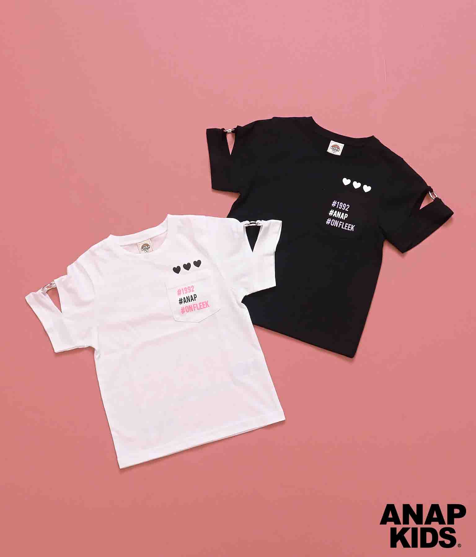 リング付袖あきトップス(トップス/Tシャツ) | ANAP KIDS