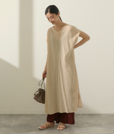 ソフトツイル2wayワンピース ワンピース ドレス ミディアムワンピ Auli レディースファッション通販anapオンライン
