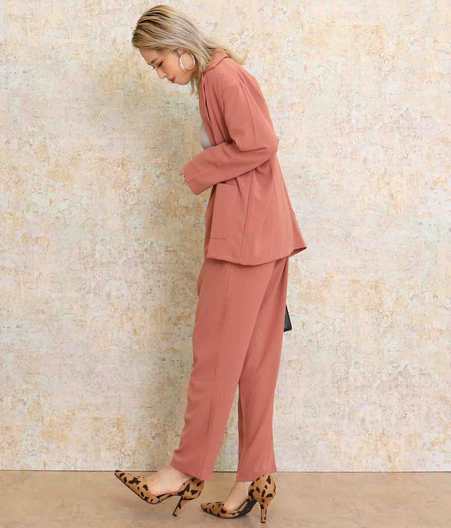 ジャケット イージーパンツセットアップ ボトムス パンツ ロングパンツ ジャケット ブルゾン Anap レディースファッション通販anapオンライン