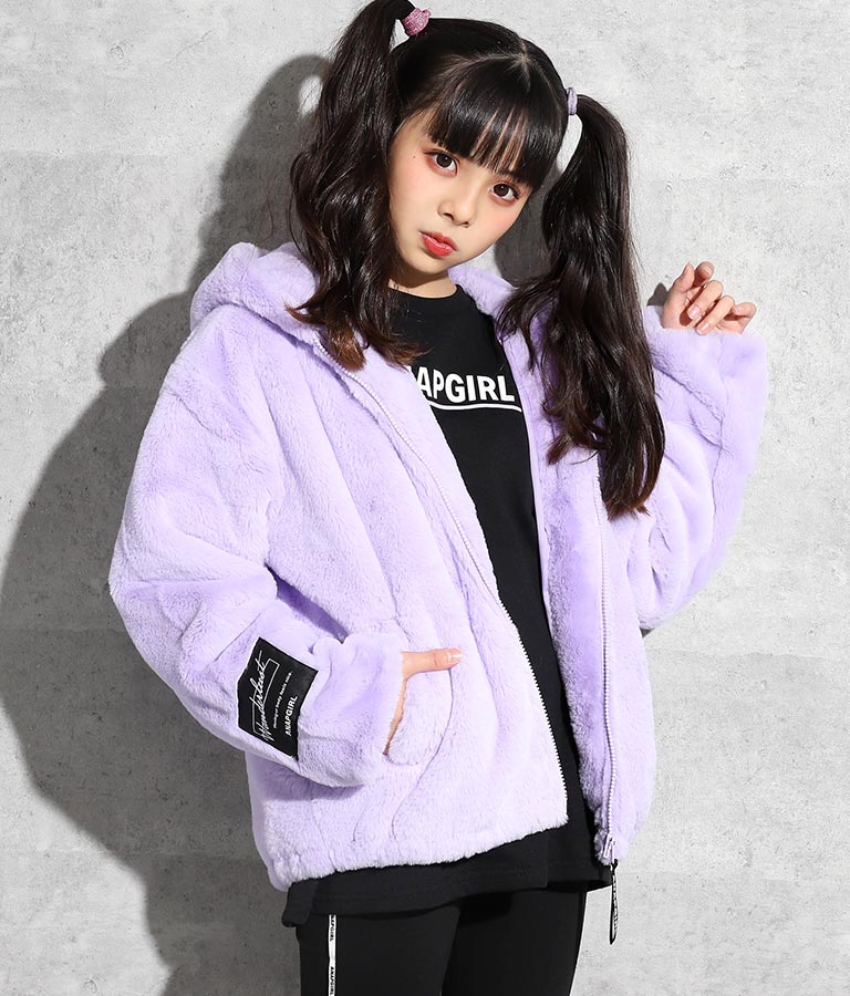 フードファージャケット アウター コート ジャケット ジャケット ブルゾン Anap Girl レディース ファッション通販anapオンライン