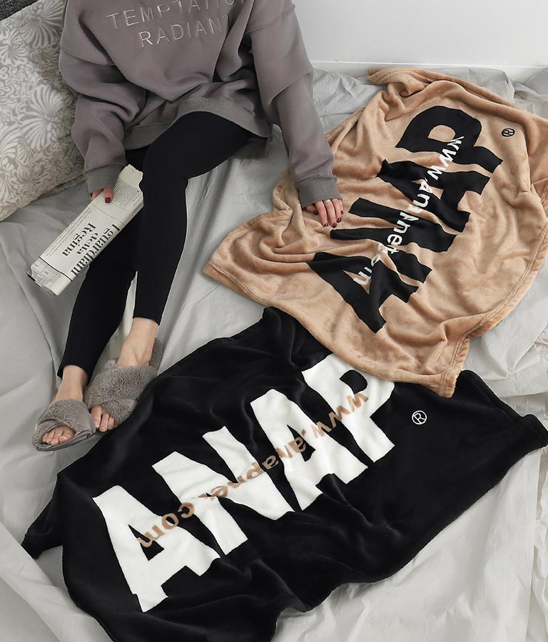 ANAP ANAPロゴブランケット