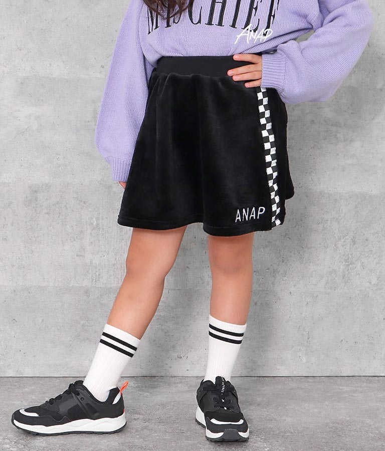 チェッカーラインボアスカート(ボトムス・パンツ /スカート) | ANAP KIDS