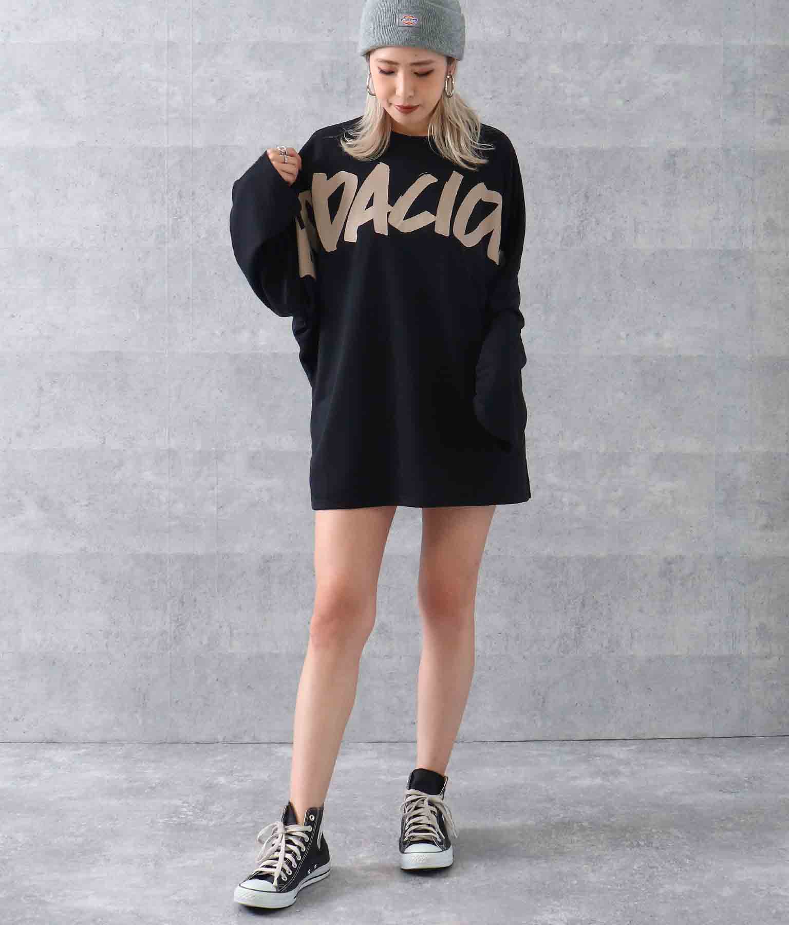 フロントロゴミニ裏毛ビッグロンt トップス カットソー Anap レディースファッション通販anapオンライン