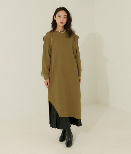 アシンメトリースウェットワンピース ワンピース ドレス ロングワンピ Auli レディースファッション通販anapオンライン アシンメトリースウェットワンピース ワンピース ドレス ロングワンピ Auli レディースファッション通販anapオンライン