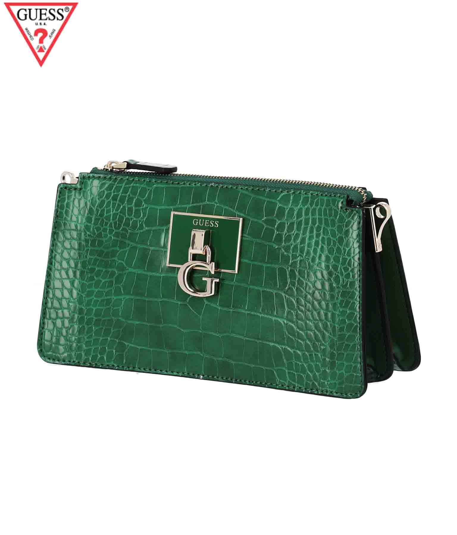 GUESS STEPHI MINI CROSSBODY TOP ZIP