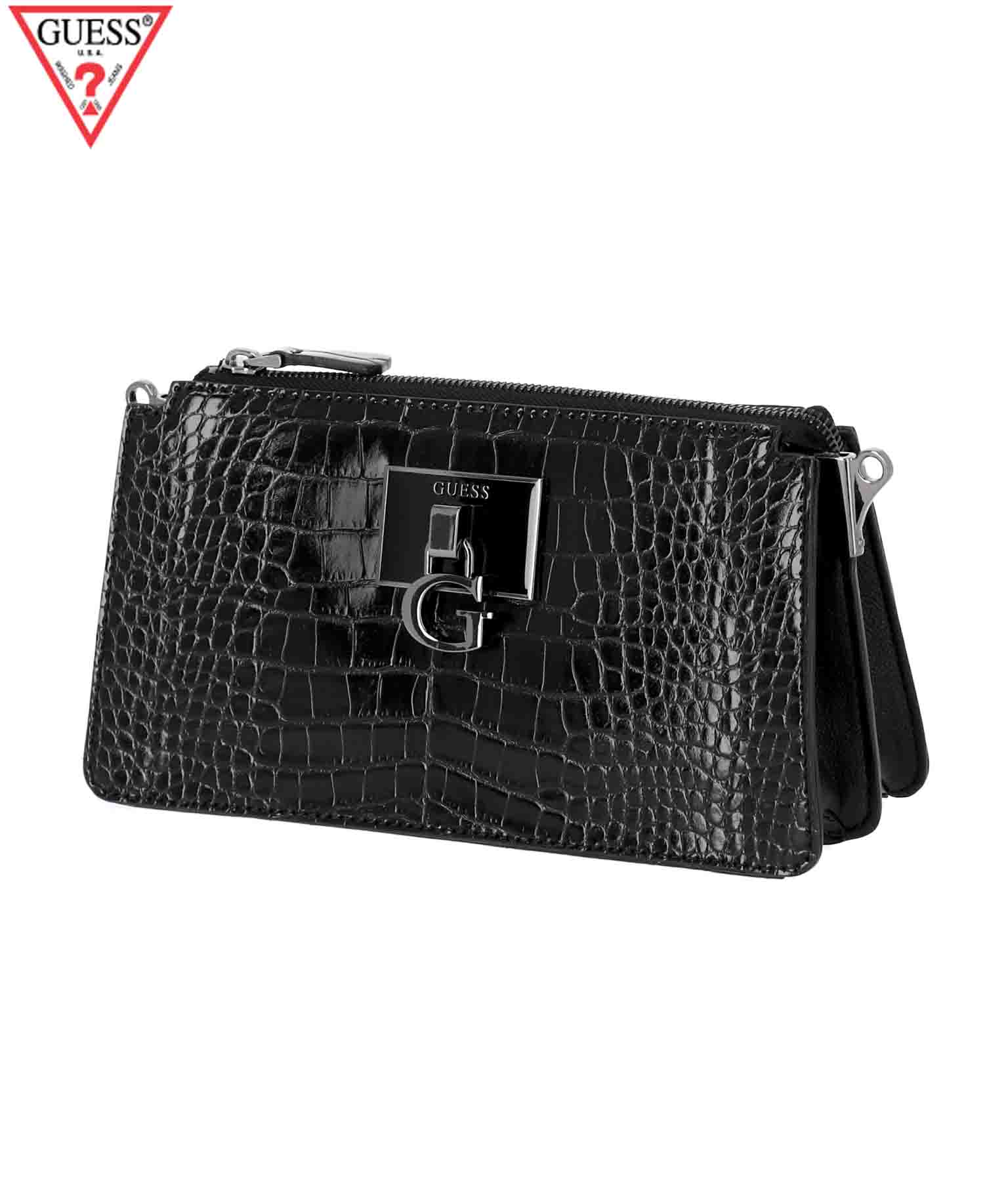 GUESS STEPHI MINI CROSSBODY TOP ZIP