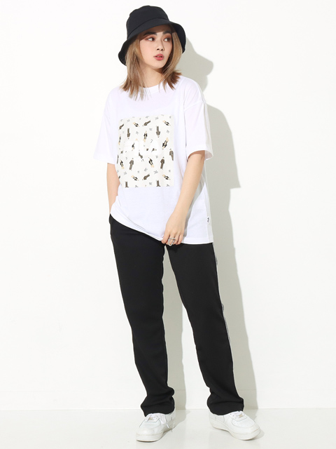 Filaグラフィックtシャツコーディネート コーディネート レディースファッション通販anapオンライン