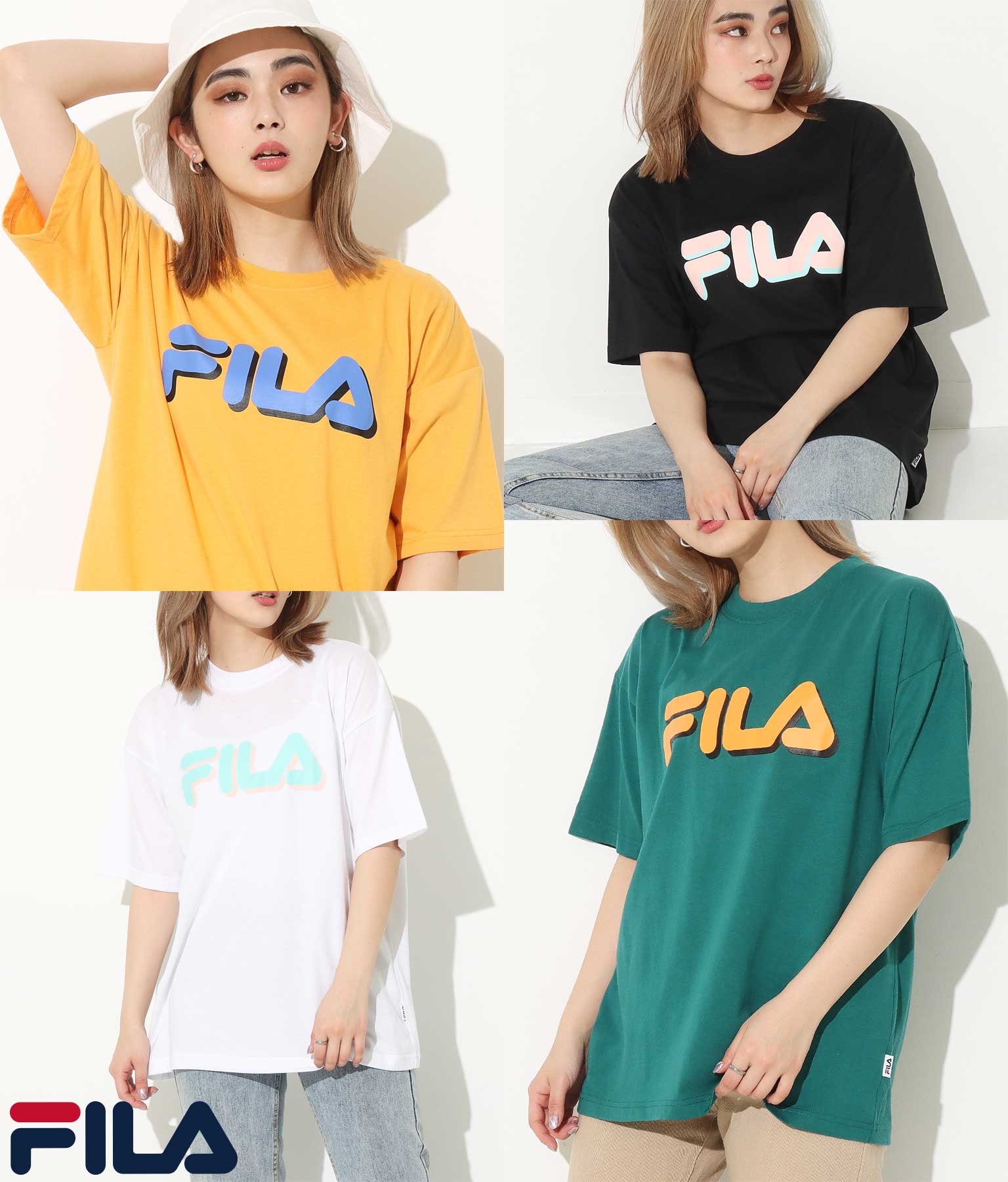 FILA Tシャツ(トップス/Tシャツ) FILA レディースファッション通販ANAPオンライン
