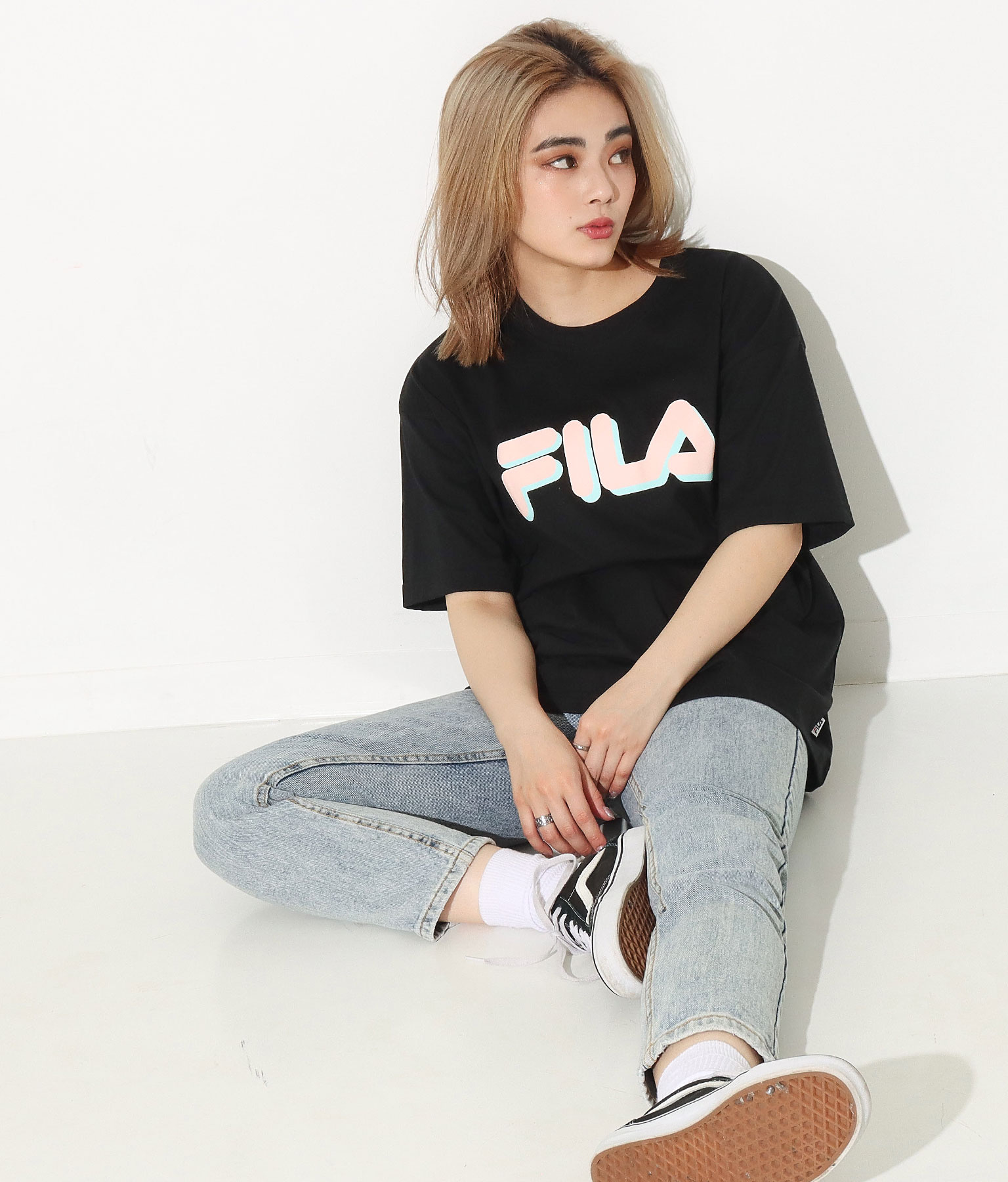Fila Tシャツ トップス Tシャツ Fila レディースファッション通販anapオンライン