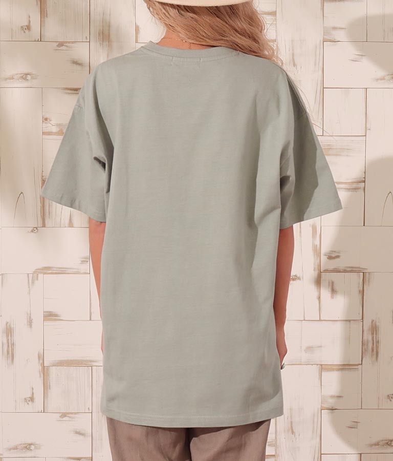 USAコットンVネックシンプルTシャツ(トップス/Tシャツ) | anap mimpi