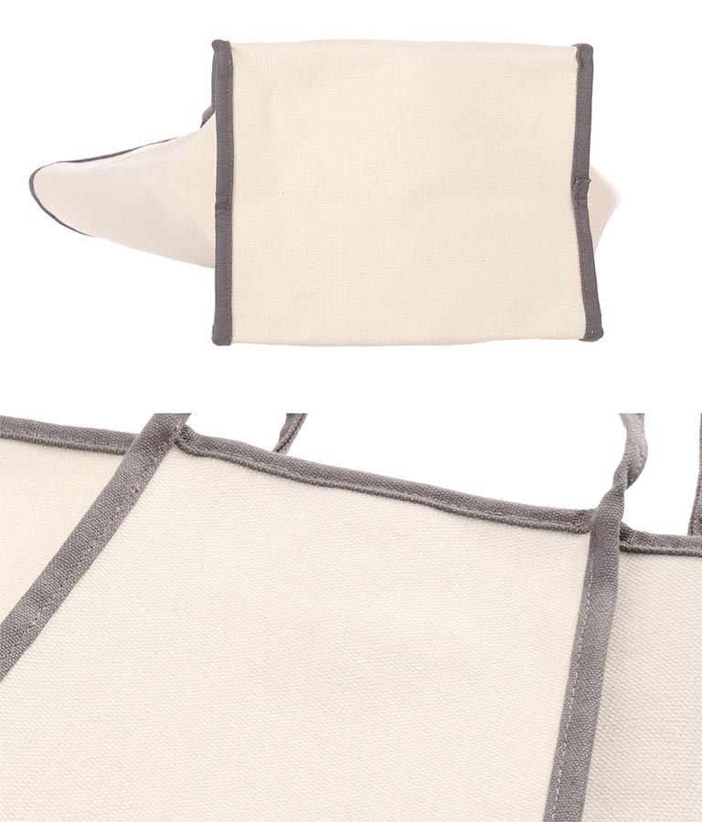 パイピングデザインキャンバストートバッグ(バッグ・鞄・小物/トートバッグ) | Alluge
