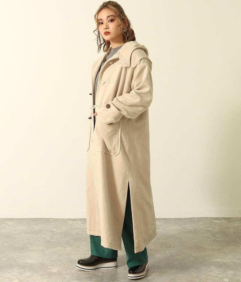 ロングダッフルコート アウター コート ジャケット コート トレンチコート ロングコート Alluge レディースファッション通販anapオンライン