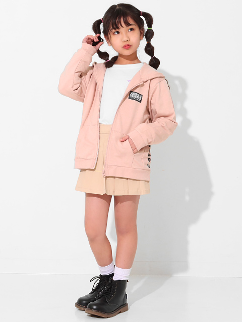 サイド切替ジップパーカーコーディネート コーディネート レディースファッション通販anapオンライン