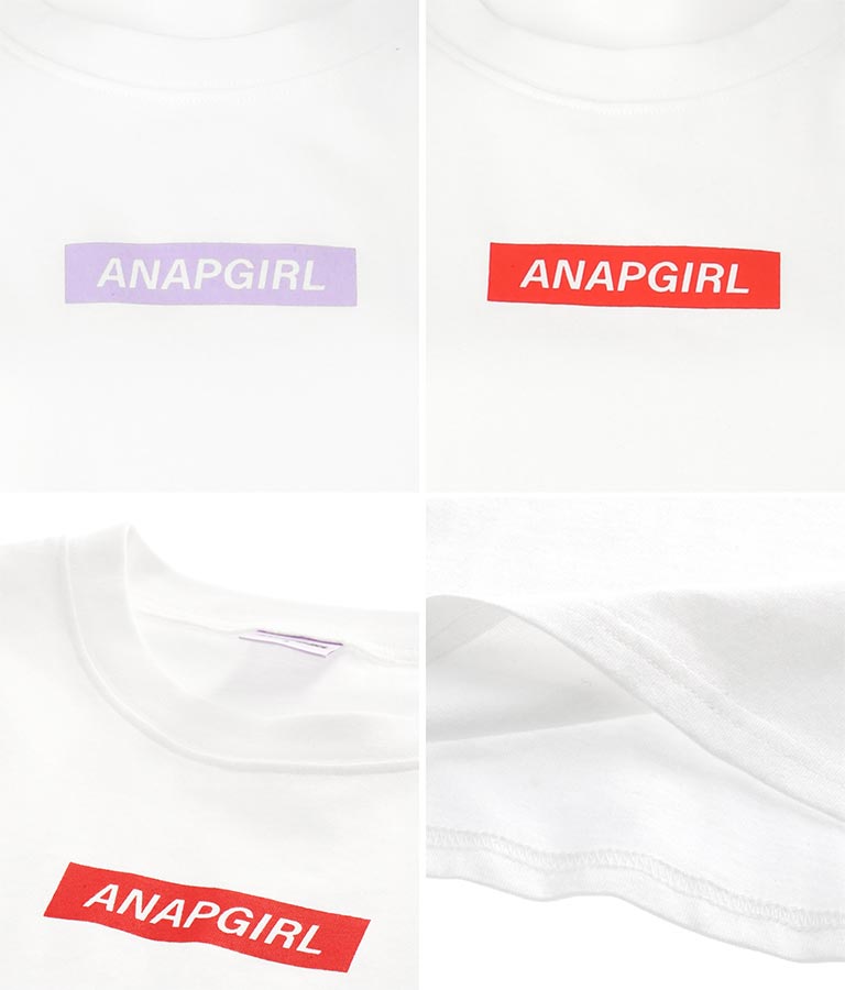ポケット付&ボックスロゴTシャツ2枚セット(トップス/Tシャツ) | ANAP GiRL