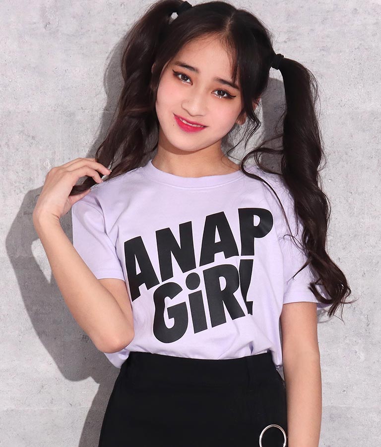 ビッグロゴ&スモールロゴTシャツ2枚セット(トップス/Tシャツ) | ANAP GiRL