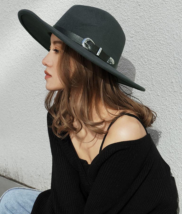 ベルトデザインハット ファッション雑貨 ハット キャップ ニット帽 キャスケット ベレー帽 Anap レディースファッション 通販anapオンライン