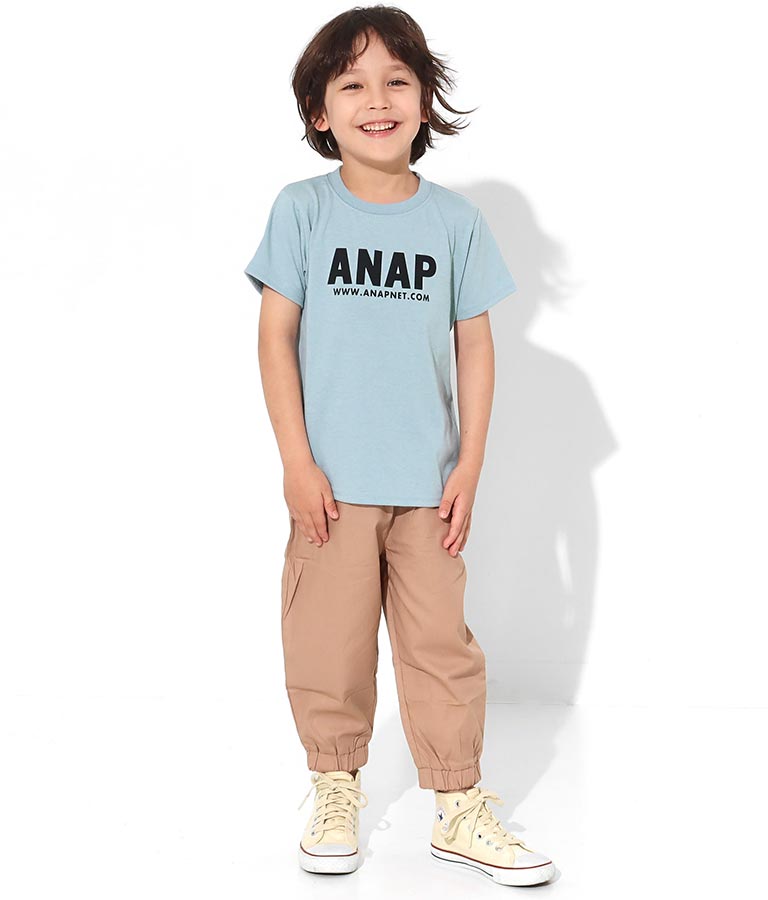 吸水速乾アドレスロゴＴシャツ(トップス/Tシャツ) | ANAP KIDS