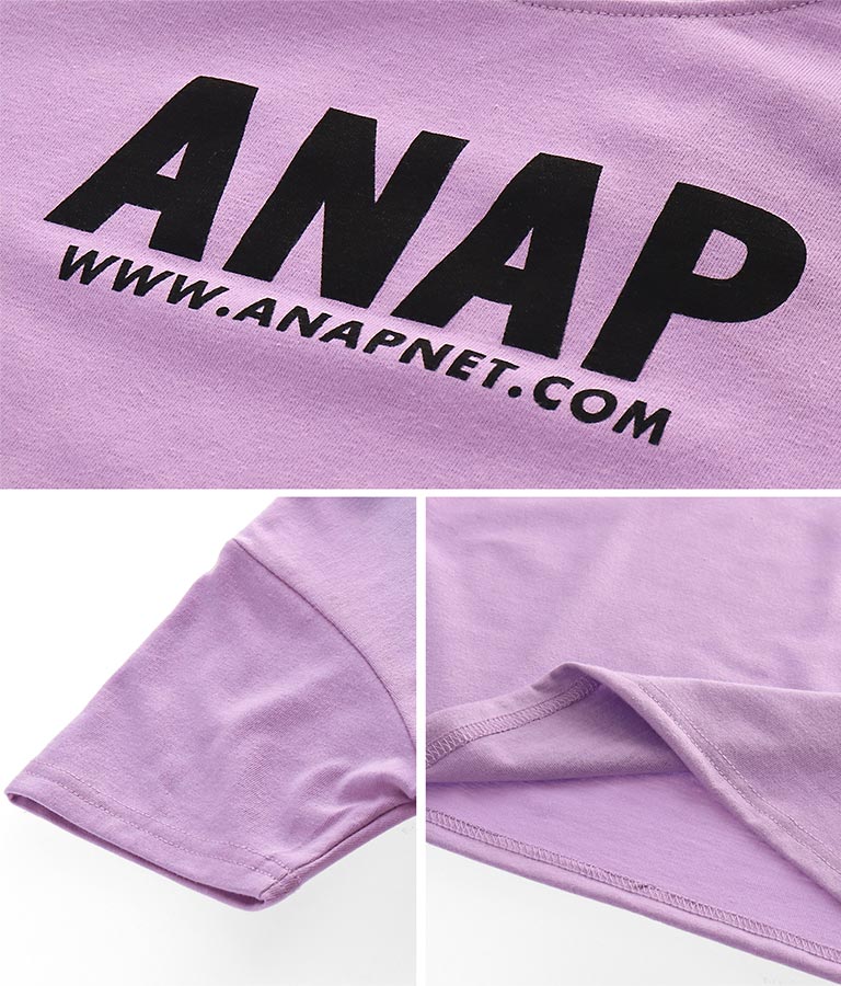 吸水速乾アドレスロゴＴシャツ(トップス/Tシャツ) | ANAP KIDS