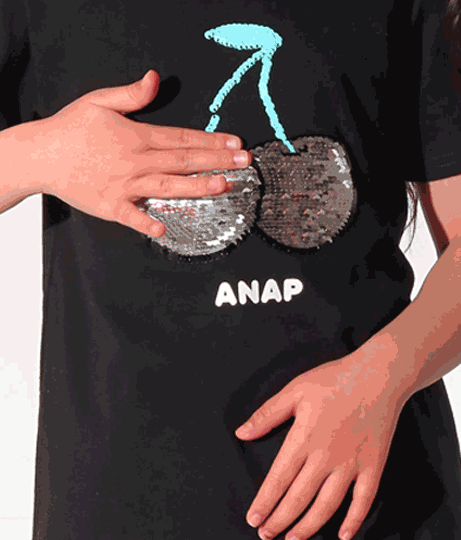 チェリースパンコールチュニック(トップス/Tシャツ・チュニック) | ANAP KIDS
