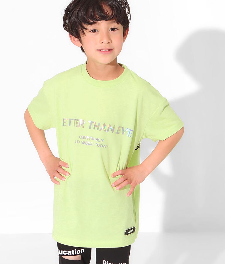 ホログラムロゴビックTシャツ(トップス/Tシャツ) | ANAP KIDS