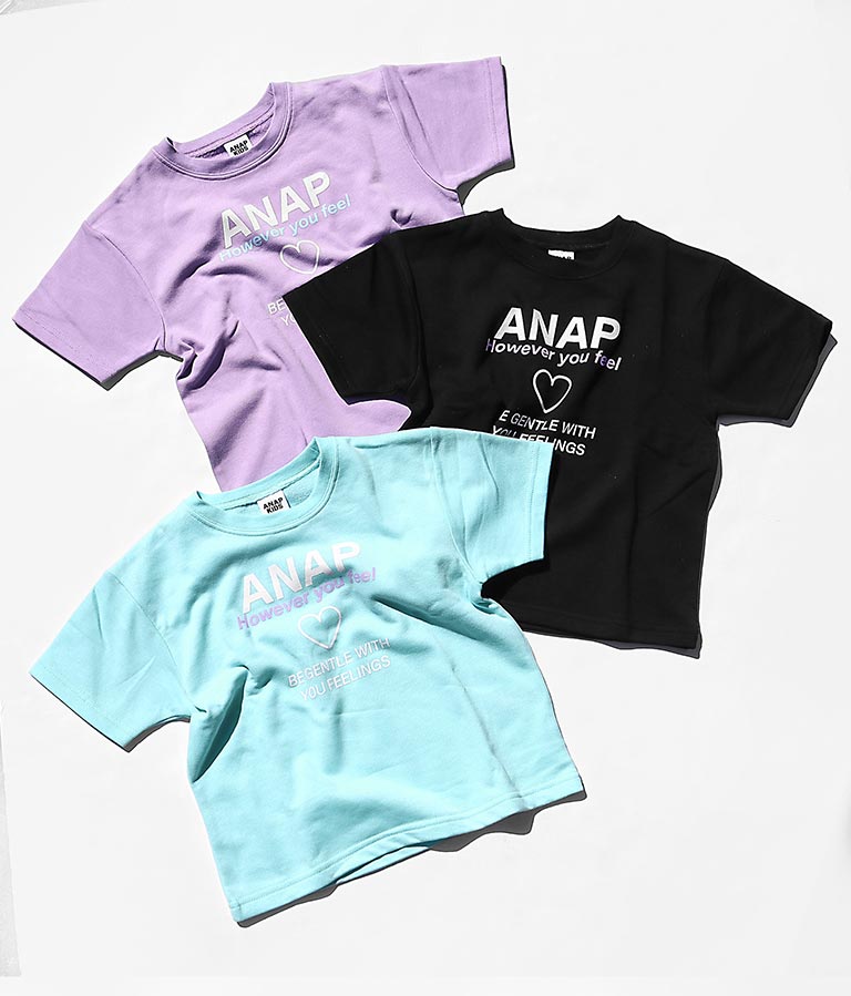 ミニ裏毛プリントトップス(トップス/Tシャツ) | ANAP KIDS