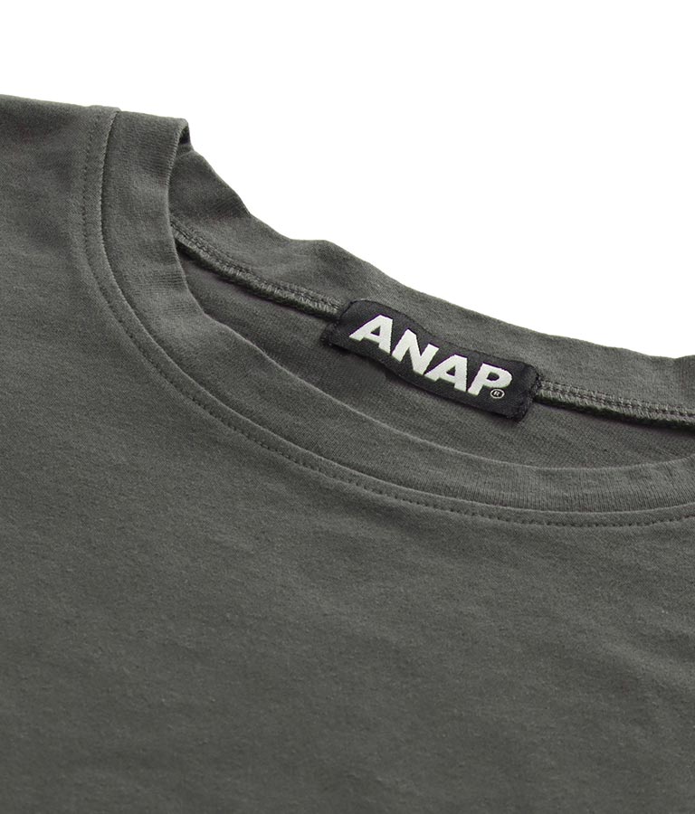 サイドスリットオーバーサイズTシャツ(トップス/Tシャツ) | ANAP