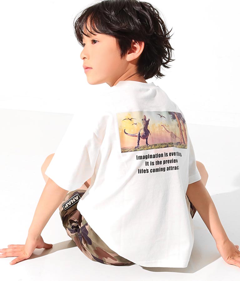 ダイナソーフォトビッグTシャツ(トップス/Tシャツ) | ANAP KIDS