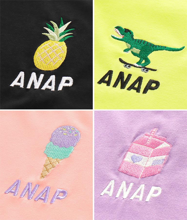 吸水速乾サマーワンポイントＴシャツ(トップス/Tシャツ) | ANAP KIDS