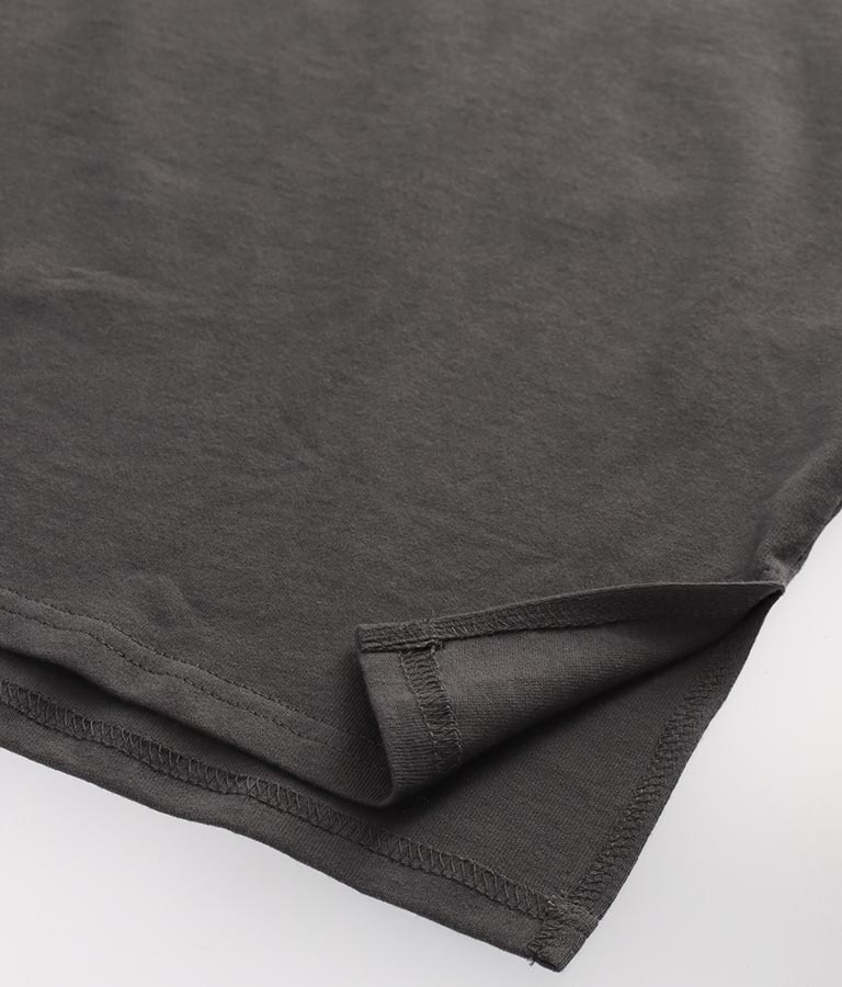 サイドスリットシンプルロンT(トップス/Tシャツ・カットソー ・ロングTシャツ) | ANAP