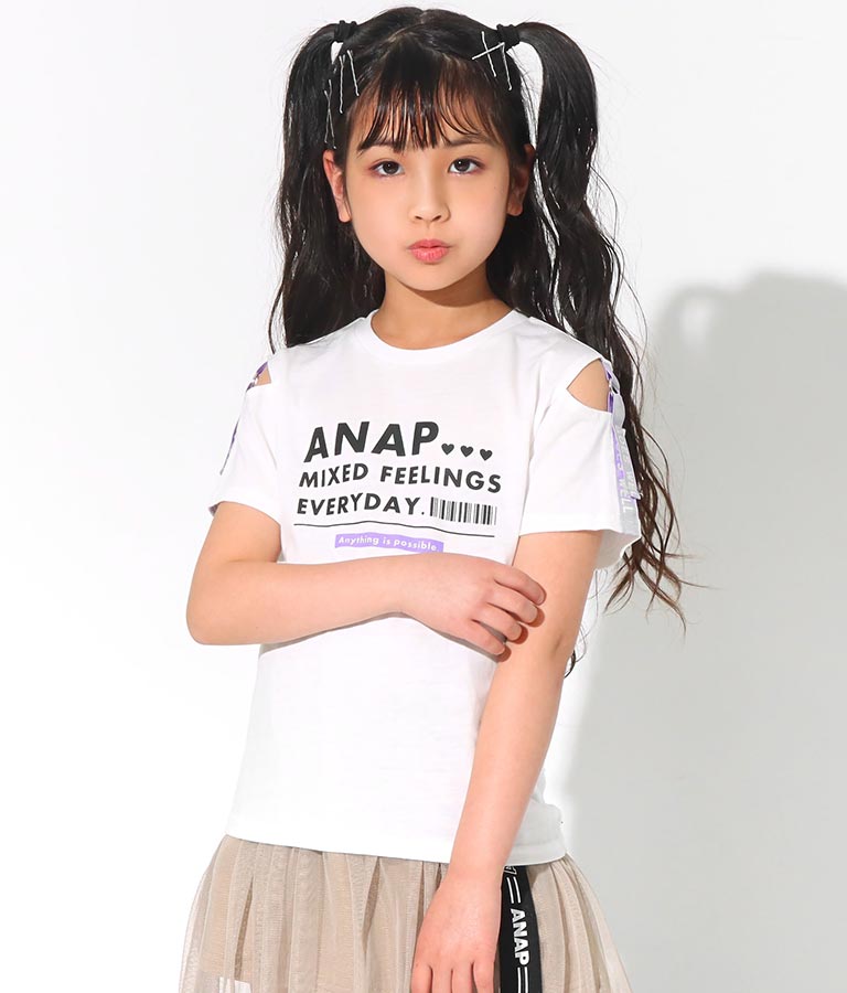 袖リング開きトップス(トップス/Tシャツ) | ANAP KIDS