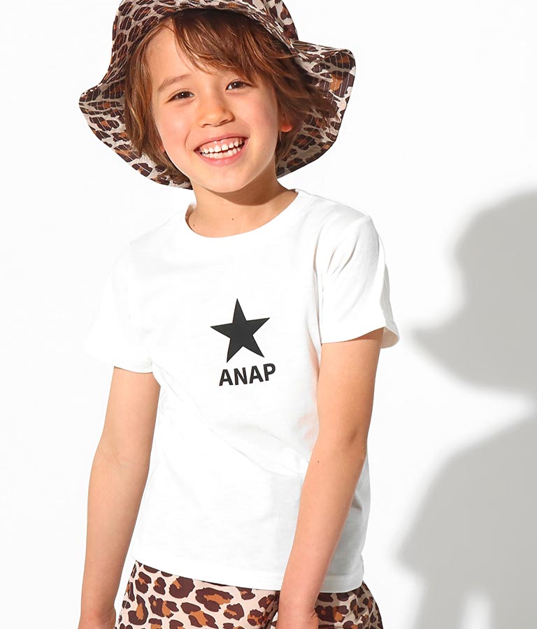 制菌スタープリントTシャツ(トップス/Tシャツ) | ANAP KIDS